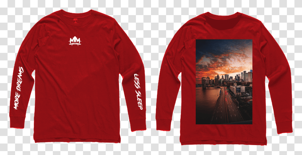 Image Of City Of Dreams Long Sleeved T Shirt, Apparel, Sweatshirt, Sweater Transparent Png
