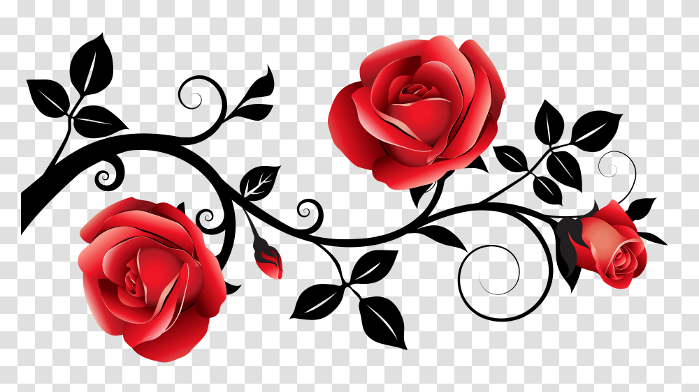 Image Of Clip Art Red Rose Red Roses Clip Art Images Free, Flower, Plant, Blossom Transparent Png