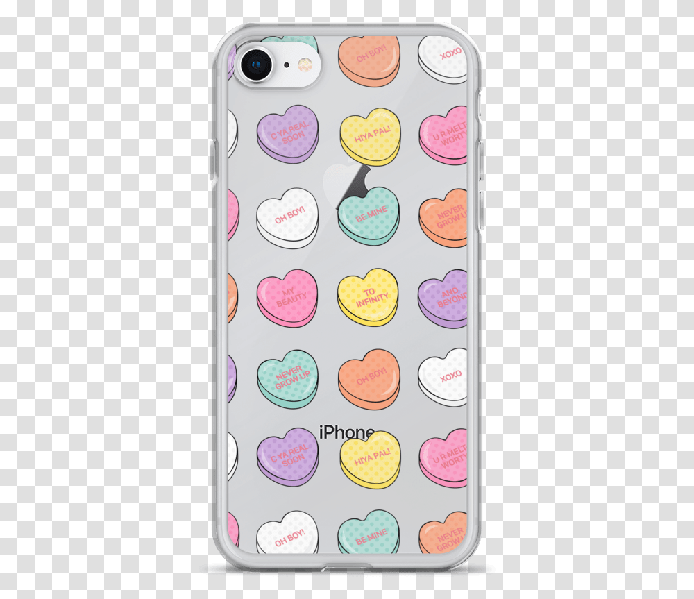 Image Of Conversation Heart Iphone And Samsung Case Iphone, Electronics, Mobile Phone, Cell Phone Transparent Png