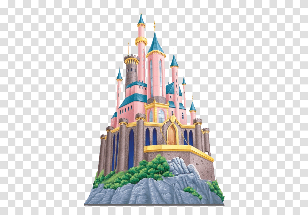 Image Of Disney Castle Clipart Disney Princess Background, Architecture, Building, Church, Theme Park Transparent Png