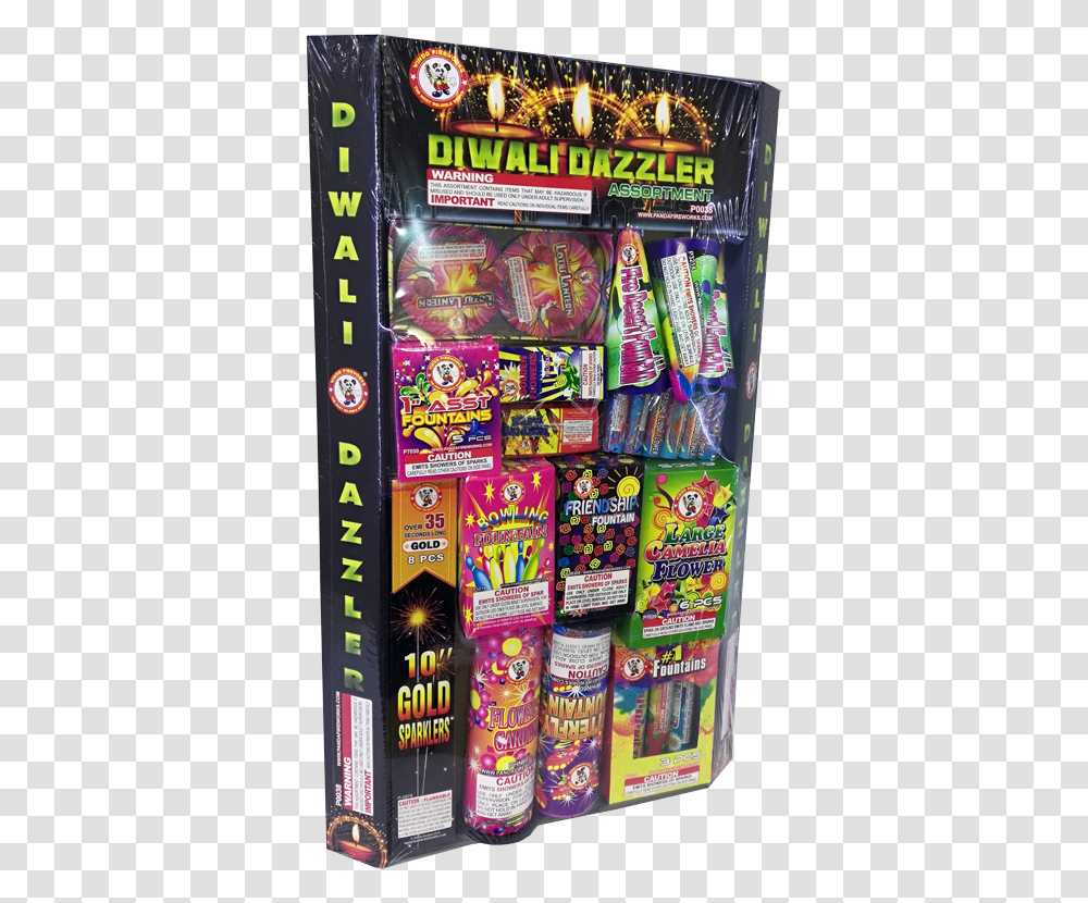 Image Of Diwali Dazzler Fireworks, Gum, Food, Candy Transparent Png