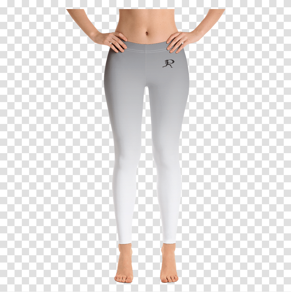 Image Of Fade To White Leggings, Pants, Apparel, Person Transparent Png