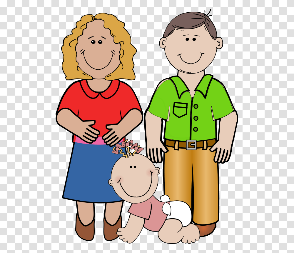 Image Of Family, Person, People, Girl, Female Transparent Png