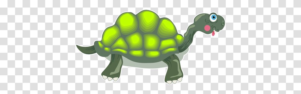 Image Of Florescent Green Tortoise, Turtle, Reptile, Sea Life, Animal Transparent Png