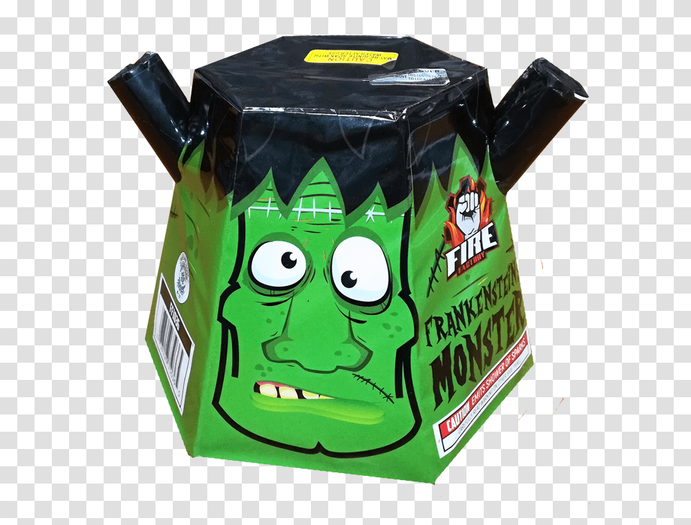 Image Of Frankenstein's Monster Superhero, Pottery, Box, Beverage, Bottle Transparent Png