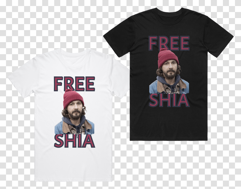 Image Of Free Shia Captain America, Apparel, T-Shirt, Person Transparent Png