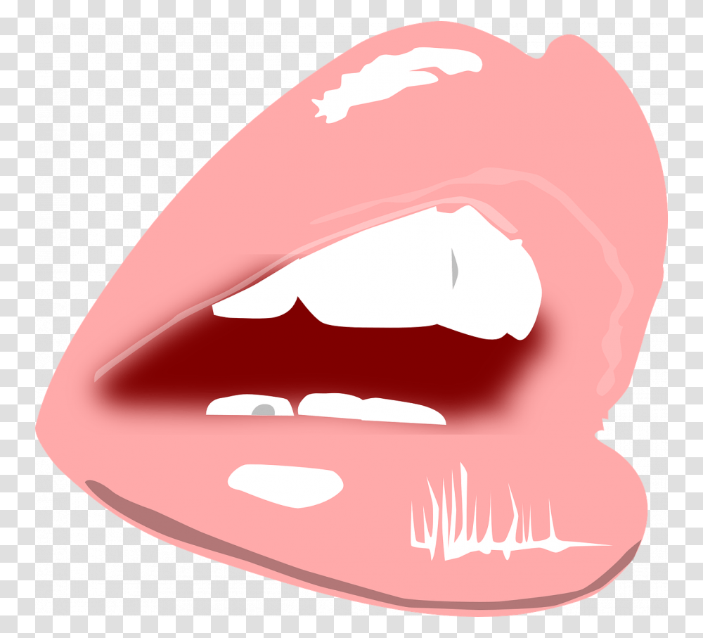 Image Of Full Lips For Blog Post On First Kylie Amp Now Mouth Lips Clipart, Teeth, Baseball Cap, Hat Transparent Png
