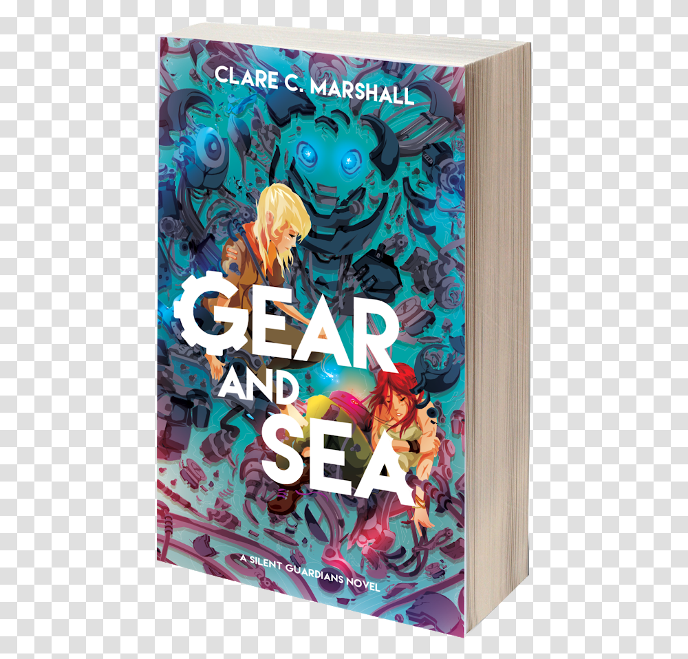 Image Of Gear And Sea Book Cover, Poster, Advertisement, Paper Transparent Png