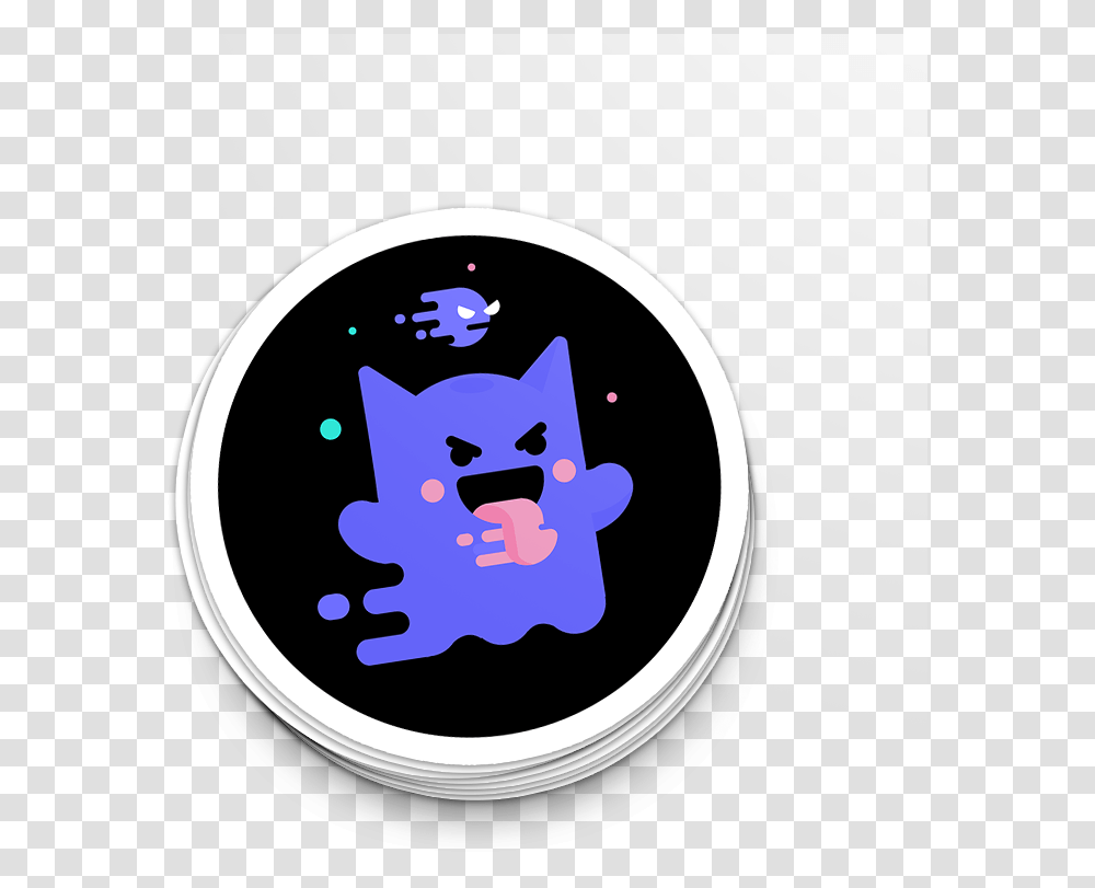 Image Of Gengar Sticker Cartoon, Bowling Transparent Png