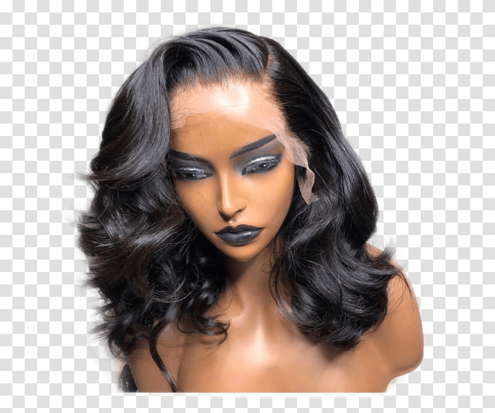 Image Of Glam Gang Lacefront Wig Wig, Hair, Face, Person, Human Transparent Png