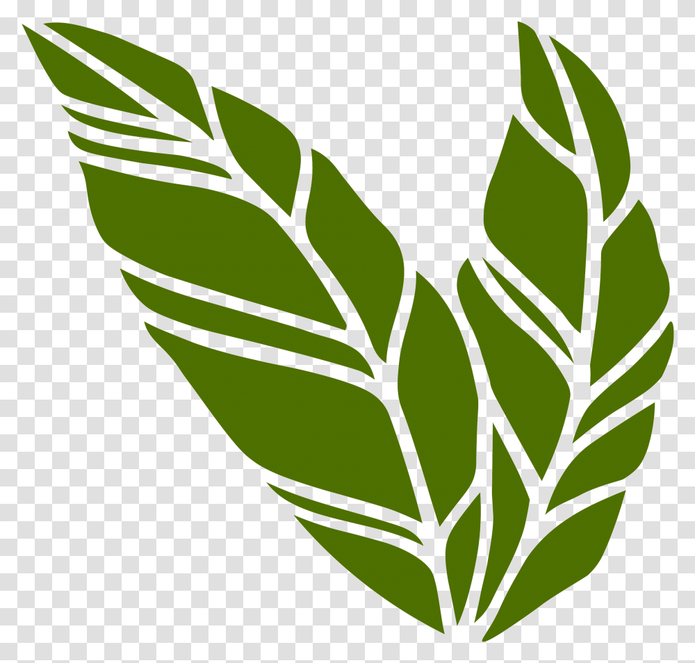 Image Of Green Banana Leaf Sticker Illustration, Plant, Veins, Droplet Transparent Png