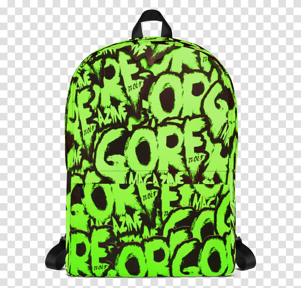 Image Of Green Gore Logo Backpack Hentai Black And White, Doodle, Drawing Transparent Png