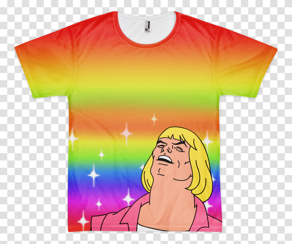 Image Of He Man Hey Yeah Yeah Said Hey Whats Going On Gay, Apparel, T-Shirt, Person Transparent Png