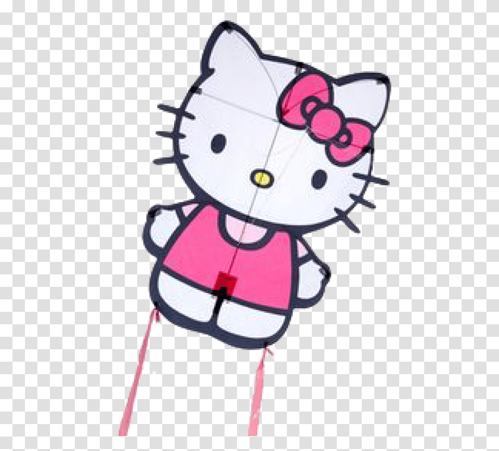 Image Of Hello Kitty Kite, Plot, Drawing Transparent Png