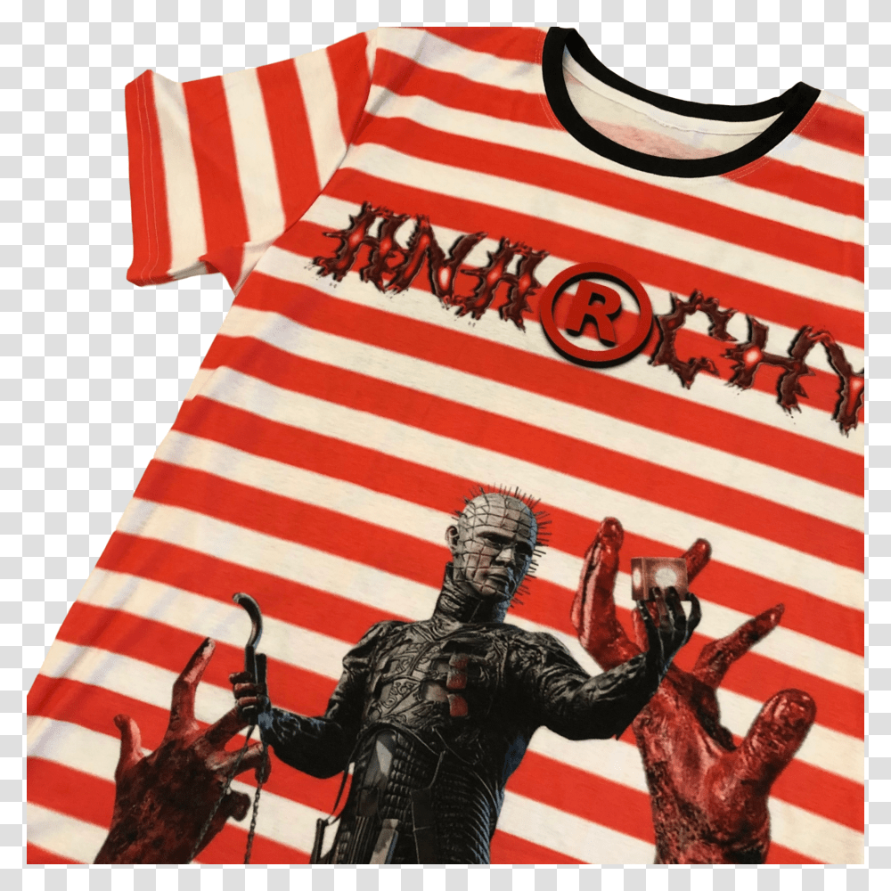 Image Of Hellraiser Rises Cut N Sew Tee Avengers, Person, Flag Transparent Png