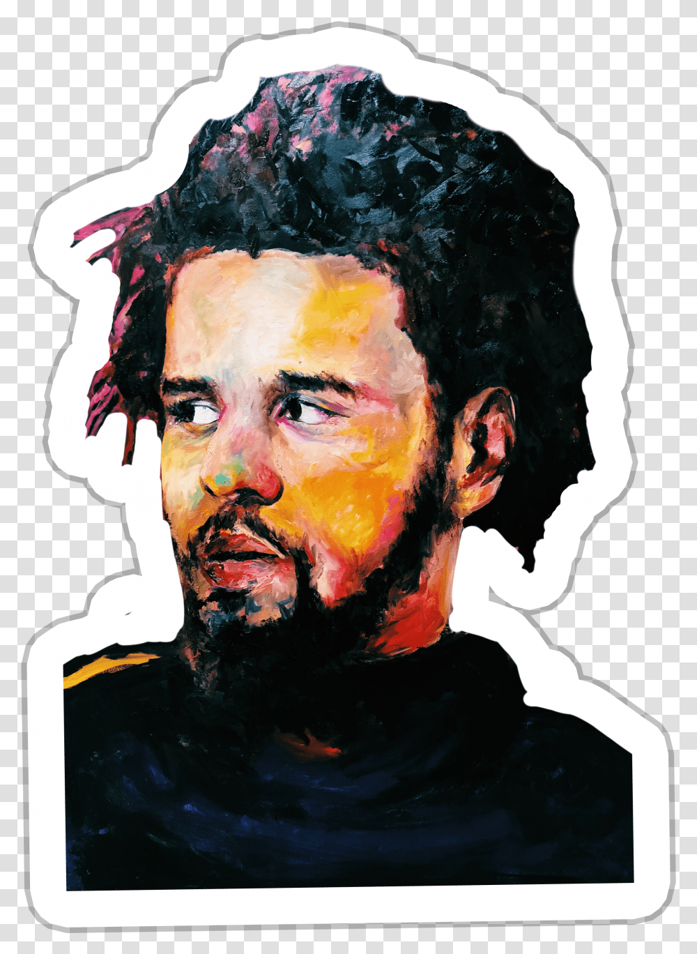 Image Of J Cole Self Portrait Transparent Png