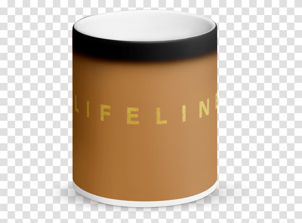 Image Of Lifeline Coffee Mug Circle, Cylinder, Coffee Cup Transparent Png