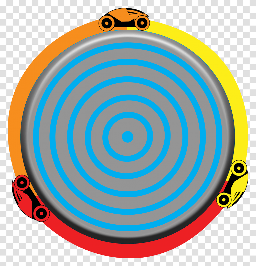 Image Of Lightcycles T Shirt Circle, Rug, Spiral, Coil Transparent Png