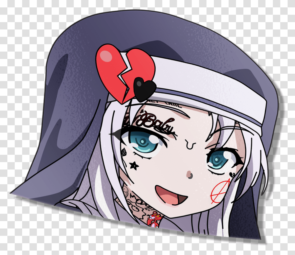 Image Of Lil Maria Cartoon, Comics, Book, Manga, Helmet Transparent Png