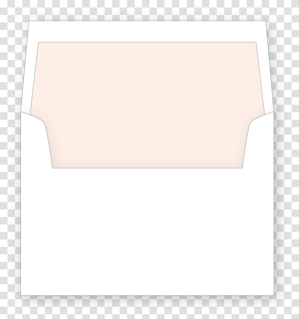 Image Of Liner Shade Blush Envelope With Liner, Mail, Mailbox, Letterbox Transparent Png