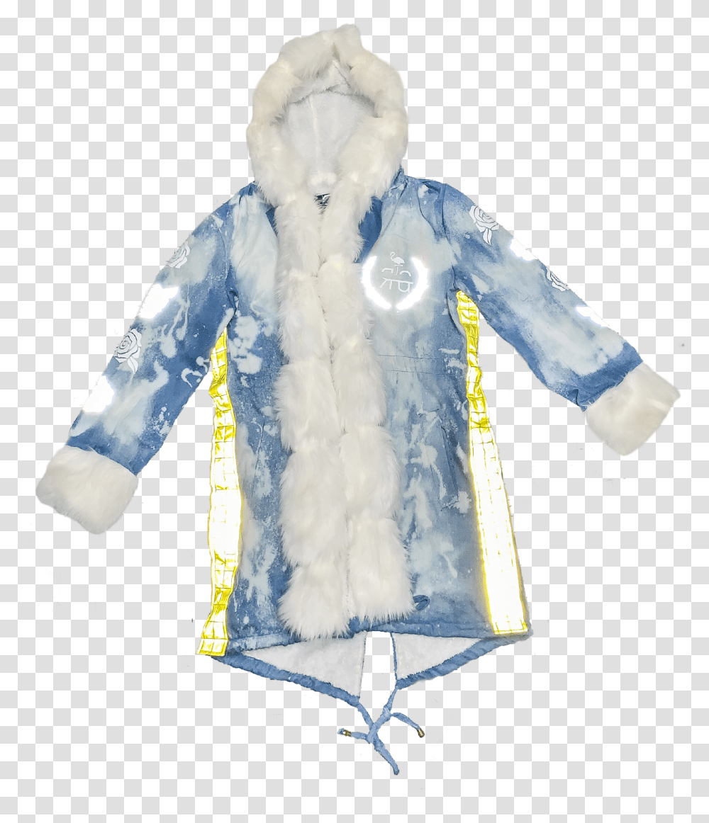 Image Of Loup Bleu Hoodie, Apparel, Coat, Outdoors Transparent Png