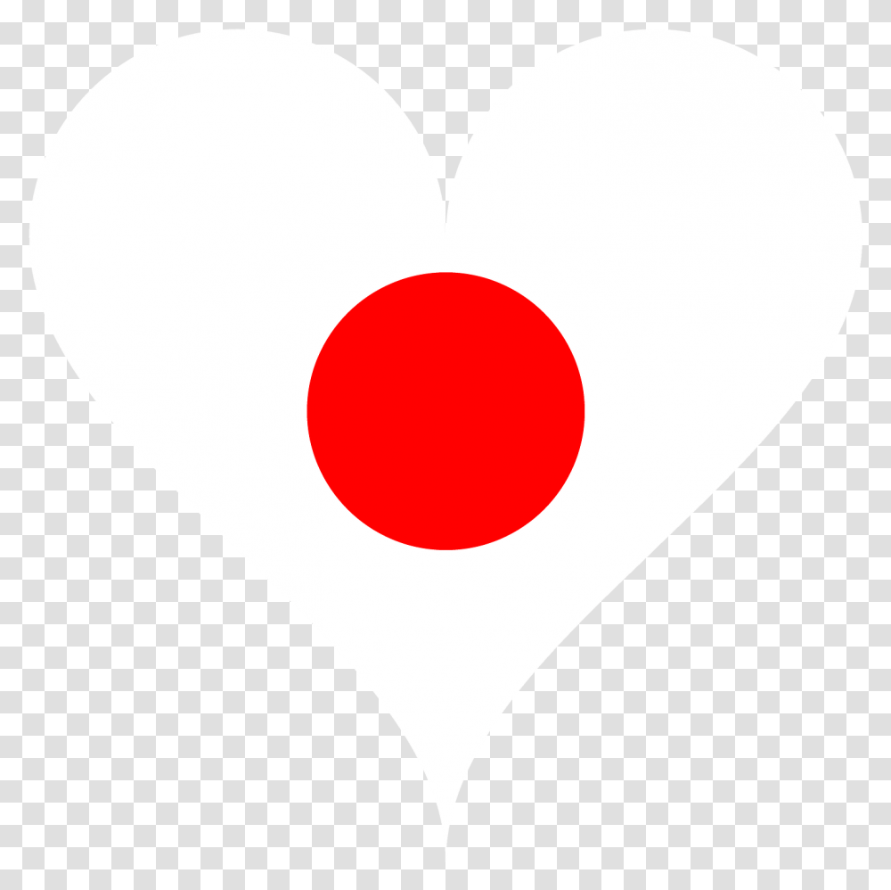 Image Of Love Shape Japan Flag Clipart Download Heart, Balloon, Vehicle, Transportation, Hot Air Balloon Transparent Png
