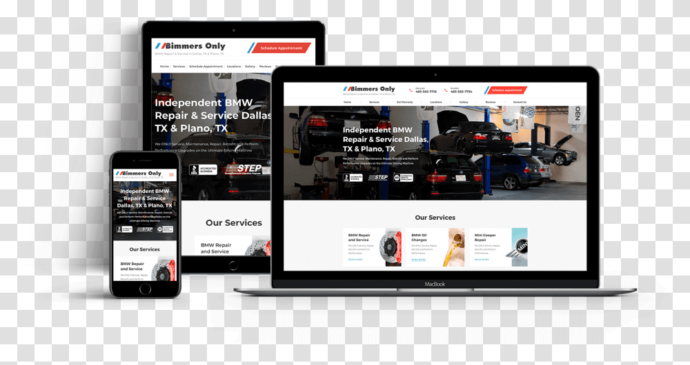 Image Of Mobile Website For An Auto Repair Company Web Design, Mobile Phone, Electronics, Computer, Tablet Computer Transparent Png