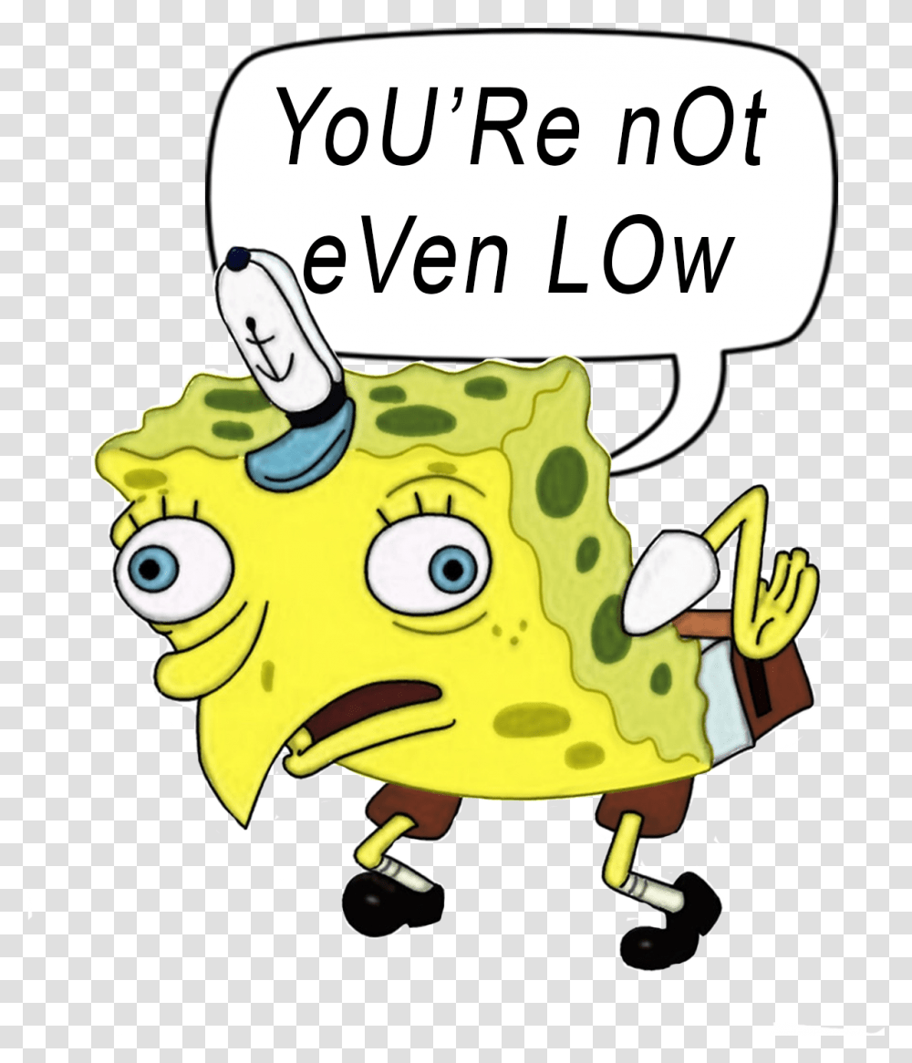 Image Of Mocking Spongebob Slap Meme Stickers, Plant, Car Wash Transparent Png