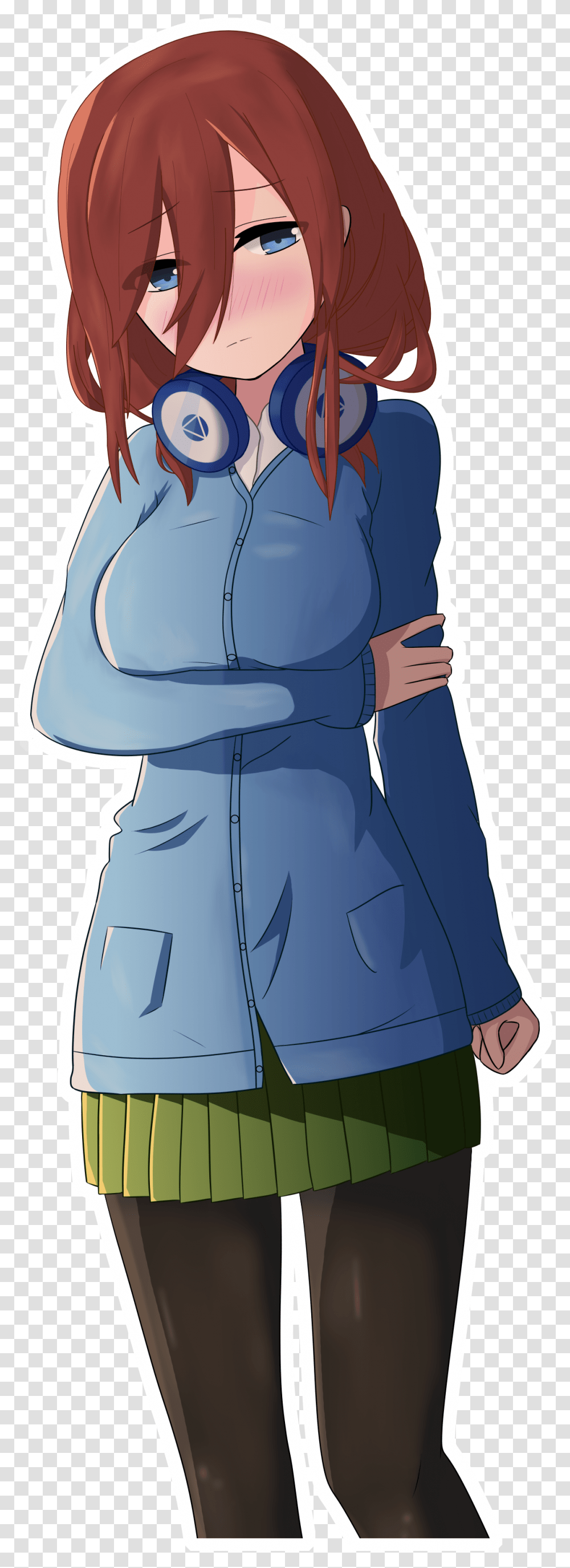 Image Of Nakano Miku Nakano Miku, Apparel, Coat, Sleeve Transparent Png