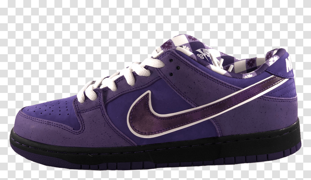 Image Of Nike Sb Purple Lobster Sneakers, Shoe, Footwear, Apparel Transparent Png