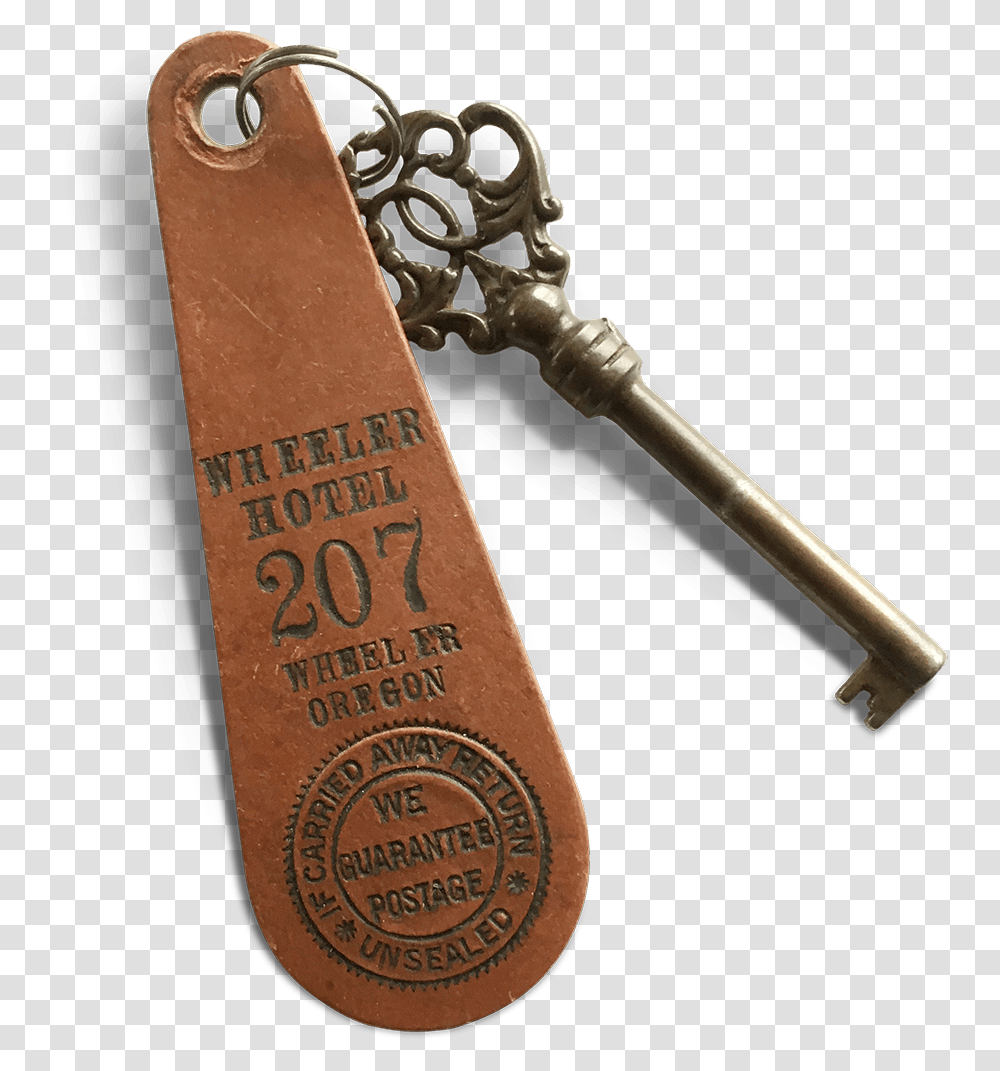 Image Of Old Wheeler Hotel Key Keychain, Axe, Tool Transparent Png