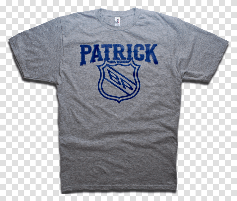 Image Of Patrick Division Active Shirt, Apparel, T-Shirt Transparent Png