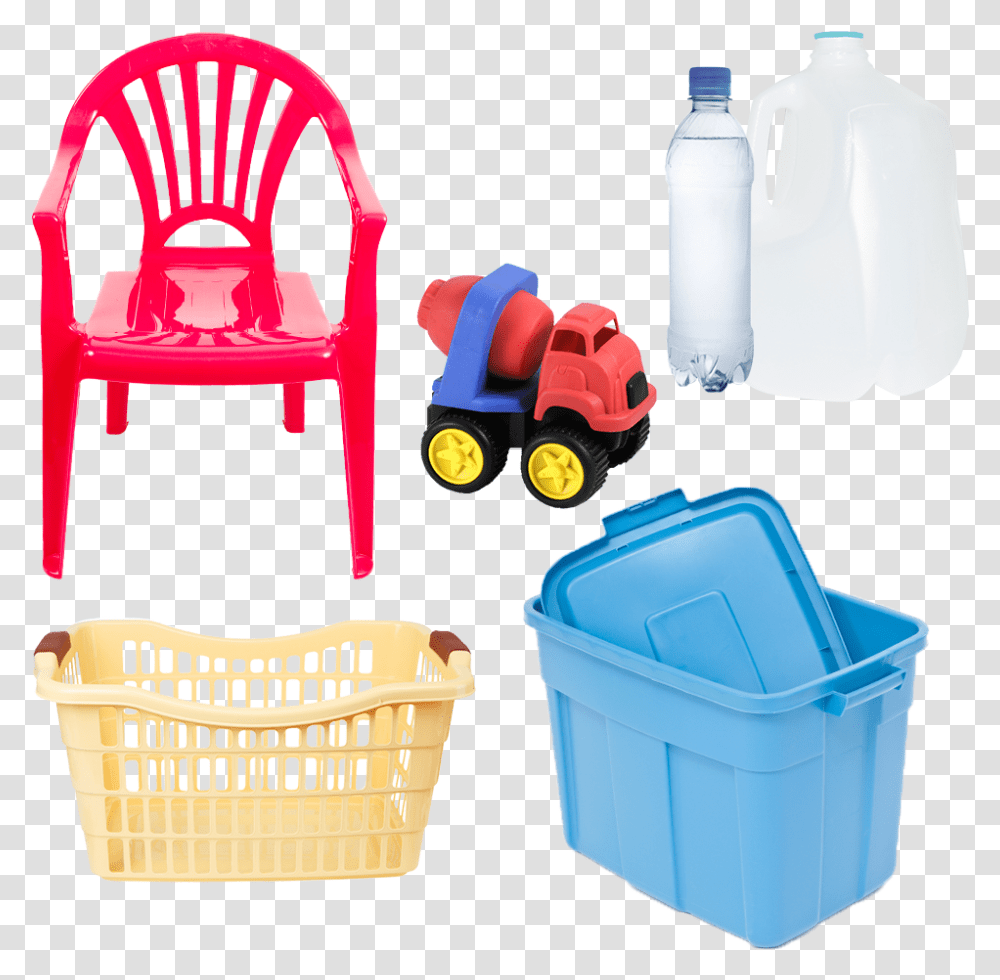 Image Of Plastic Containers Chair, Furniture, Basket, Crib, Shopping Basket Transparent Png