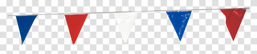 Image Of Plastic Pennant Strings 60 Coffee Table, Triangle, Cone Transparent Png