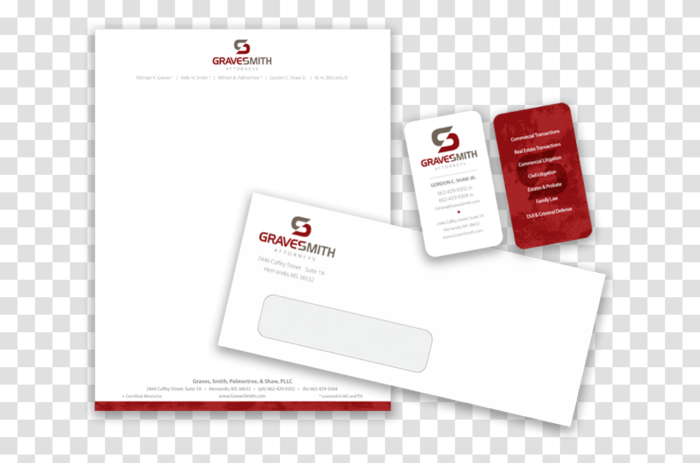 Image Of Printed Business Cards Envelopes And Letterheads Label, Paper, Page Transparent Png