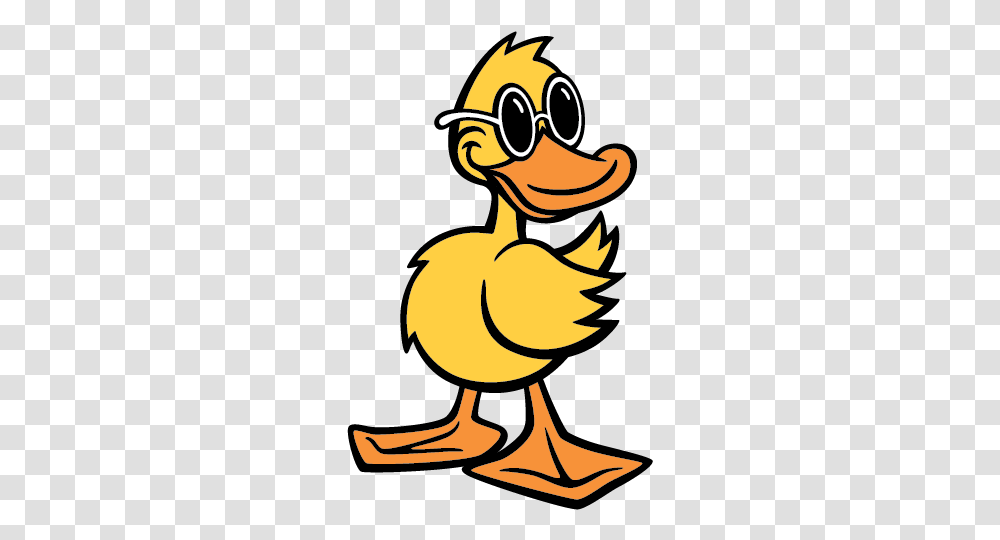 Image Of Quackals The Quick Quack Car Wash Duck Mascot Duck, Bird, Animal, Poultry, Fowl Transparent Png