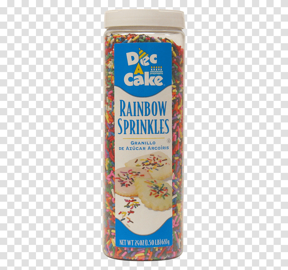 Image Of Rainbow Sprinkles Horchata, Sweets, Food, Confectionery, Candy Transparent Png