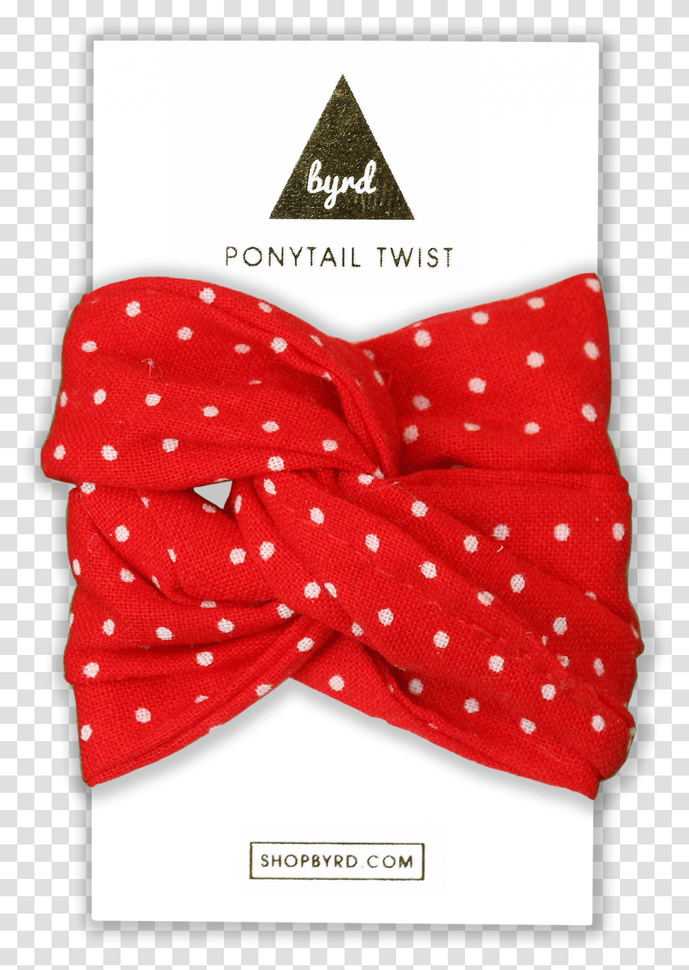 Image Of Red And White Polka Dot Twist Polka Dot, Apparel, Headband, Hat Transparent Png