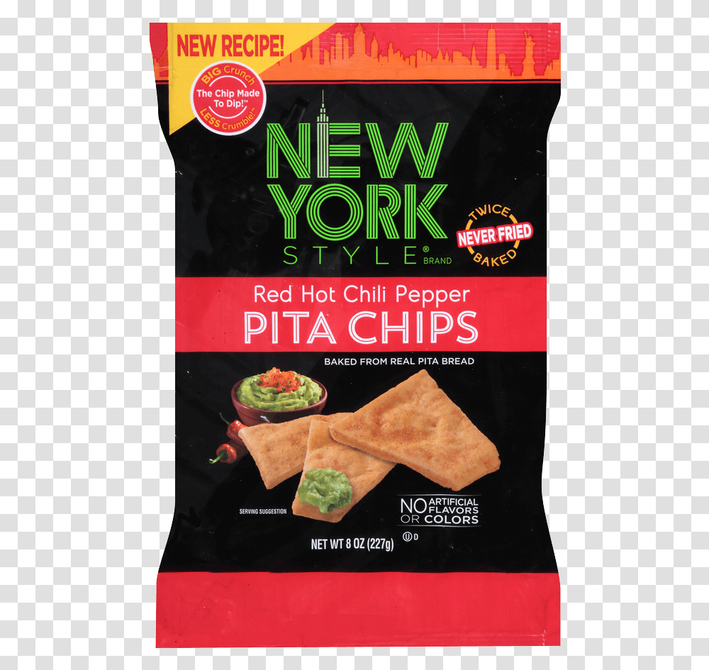 Image Of Red Hot Chili Pepper Pita Chips New York Style Pita Chips, Poster, Advertisement, Flyer, Paper Transparent Png