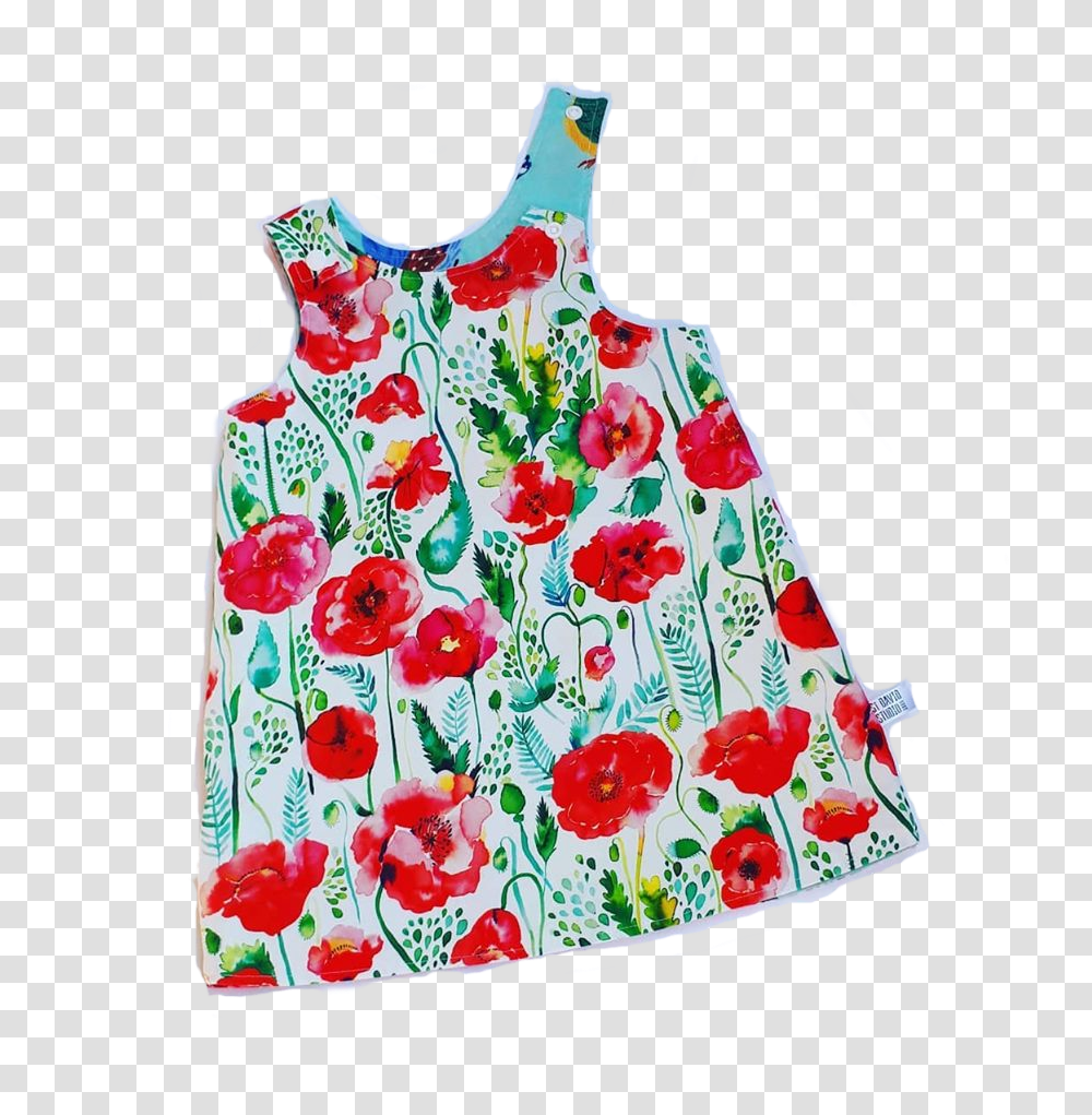 Image Of Reversible Pinafore Dress Poppy, Apparel, Tank Top, Pattern Transparent Png