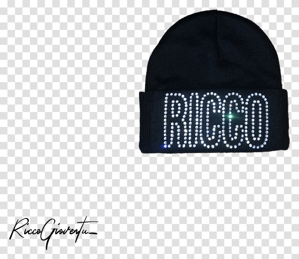 Image Of Ricco Stoned Bennie Beanie, Apparel, Word, Cap Transparent Png