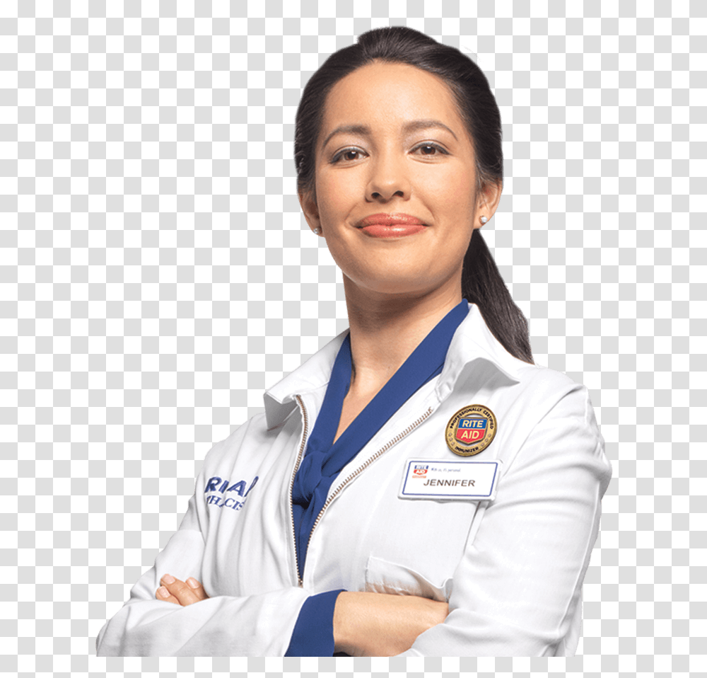 Image Of Rite Aid Pharmacist Doctor, Person, Human, Nurse Transparent Png