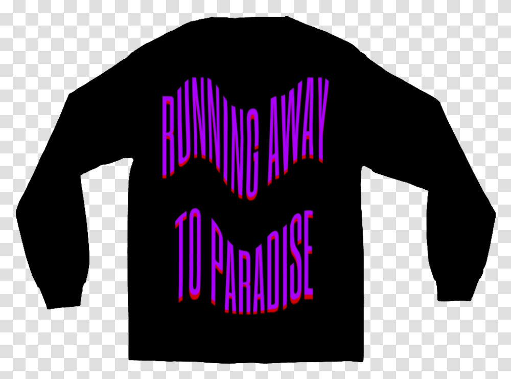 Image Of Running Away To Paradise Long Sleeve St Petersburg T Shirt, Light, Neon Transparent Png