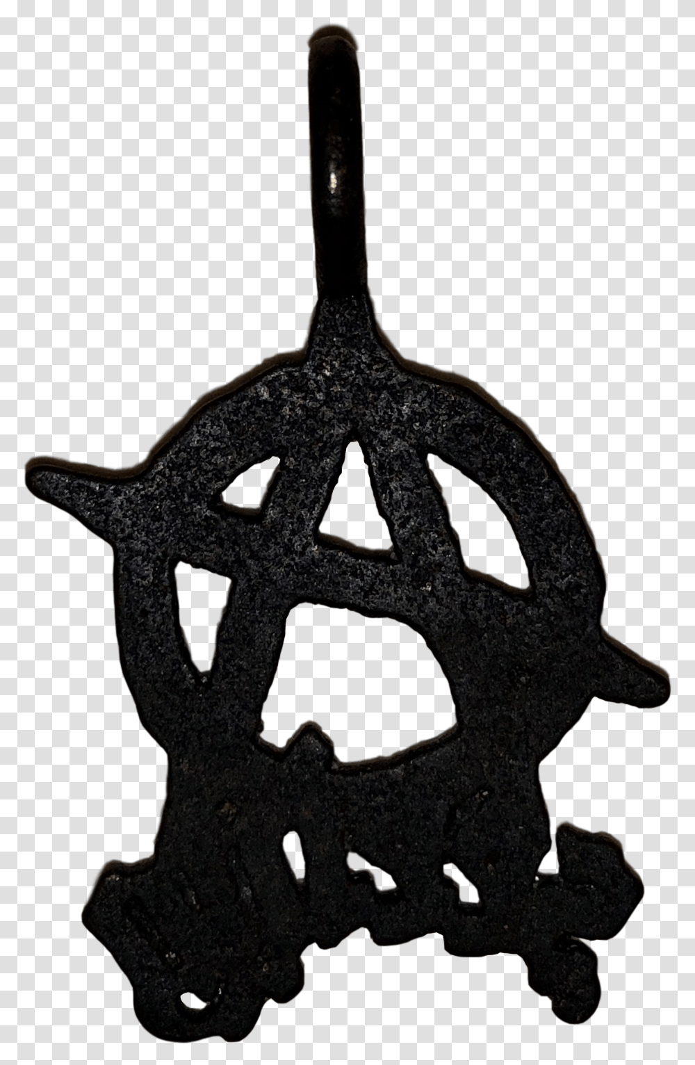 Image Of Seeing Anarchy Pendant Star, Cross, Apparel Transparent Png