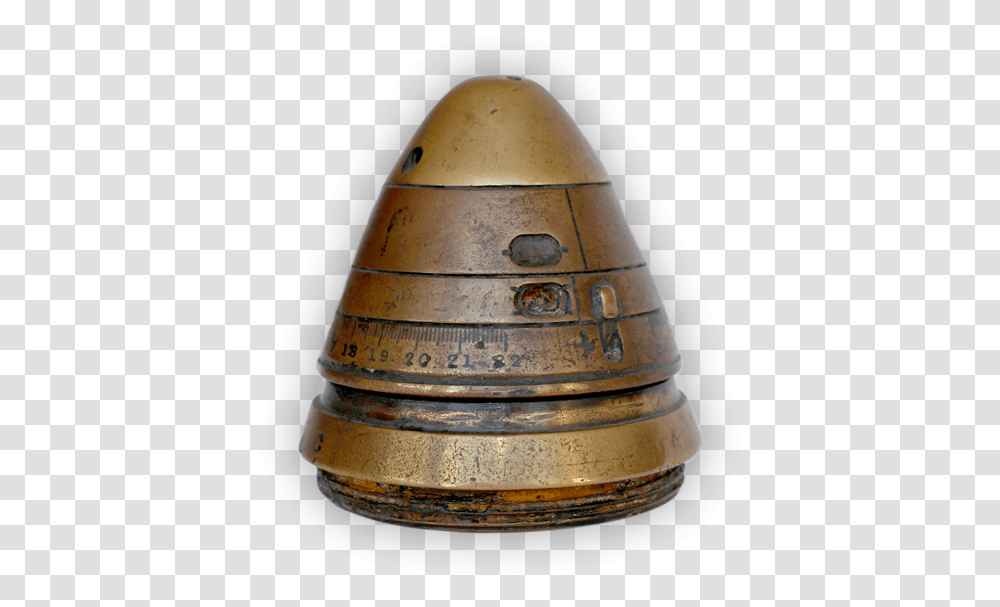 Image Of Shell Fuse Cap Brass, Helmet, Apparel, Bronze Transparent Png