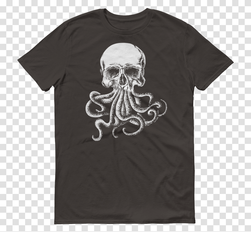 Image Of Skulltopus Shirt Designs For Fund Raising, Apparel, T-Shirt, Sleeve Transparent Png