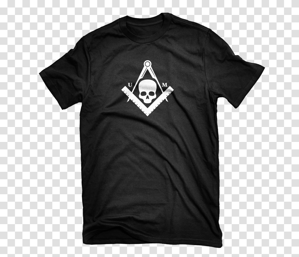 Image Of Square Amp Compass Tee Glow In The Dark Universal Monsters, Apparel, T-Shirt, Sleeve Transparent Png