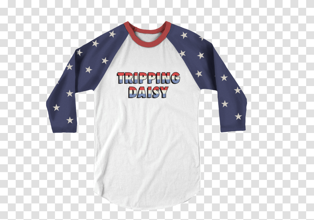 Image Of Stars And Stripes Raglan Shirt Hits Like The Atom Bomb, Apparel, Sleeve, Long Sleeve Transparent Png