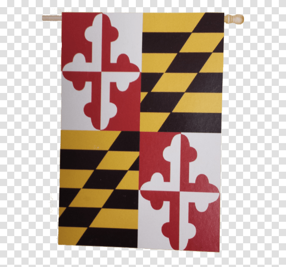 Image Of State Of Maryland Banner House Flag Maryland Flag Wallpaper Iphone, Modern Art, Alphabet Transparent Png
