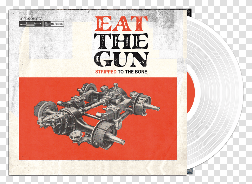 Image Of Stripped To The Bone Eat The Gun Stripped To The Bone, Book, Machine, Poster, Advertisement Transparent Png